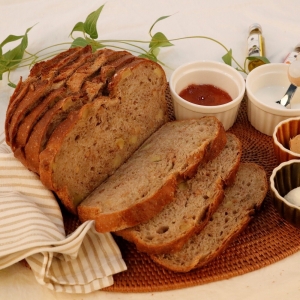 봄내 시골 고구마빵 통밀빵 깜빠뉴 880g ( 군고구마로 만든 비건빵 샌드위치 치아바타 모닝빵 단백질 프로틴 통밀식빵 )